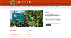 Desktop Screenshot of funkstown.com